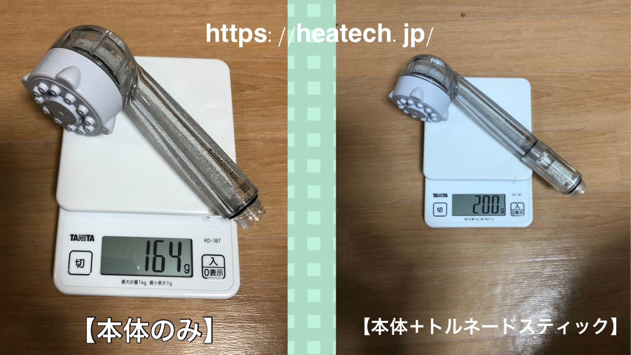 ミラブルの重さを表す画像